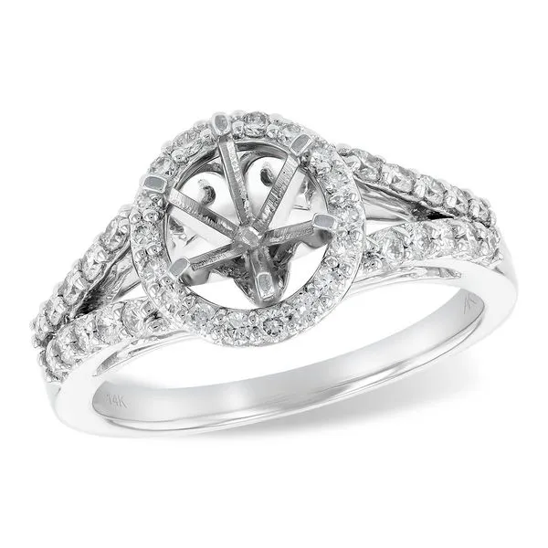 14KT Gold Semi-Mount Engagement Ring Spencer's Jewelers Athens, GA