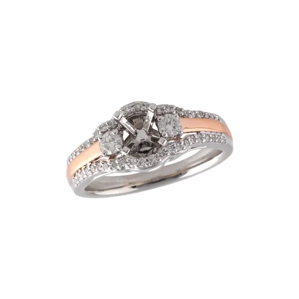 14KT Gold Semi-Mount Engagement Ring Davidson Jewelers East Moline, IL