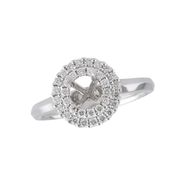 14KT Gold Semi-Mount Engagement Ring Mitchell's Jewelry Norman, OK