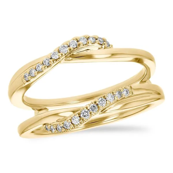 14KT Gold Ladies Wrap/Guard James Wolf Jewelers Mason, OH