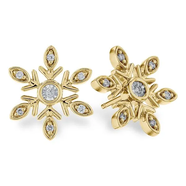 14KT Gold Earrings Diamond Showcase Longview, WA