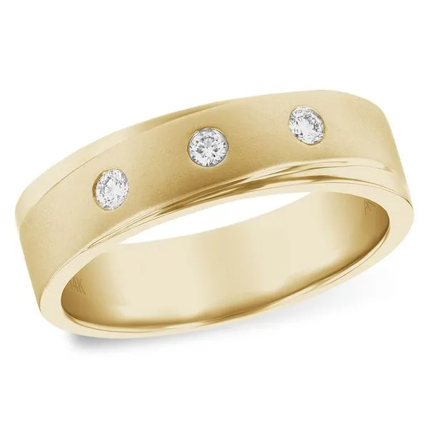 14KT Gold Mens Wedding Ring similar item image