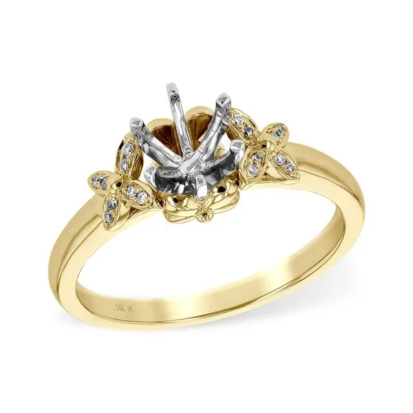 14KT Gold Semi-Mount Engagement Ring Clark & Linford Cedar City, UT