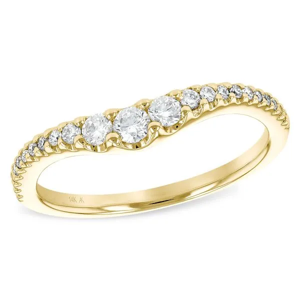 14KT Gold Ladies Wrap/Guard Diamond Showcase Longview, WA