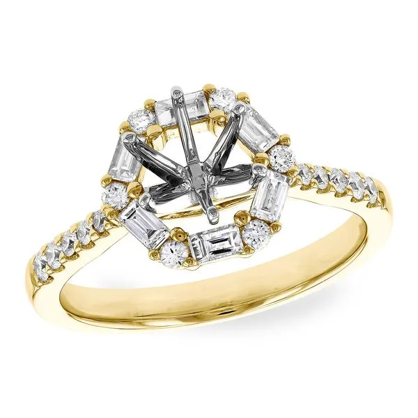 14KT Gold Semi-Mount Engagement Ring Clark & Linford Cedar City, UT