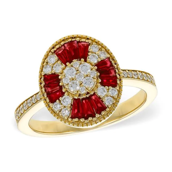 14KT Gold Ladies Diamond Ring Caves Jewelry Midlothian, TX