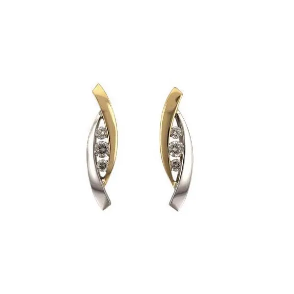 14KT Gold Earrings Diamond Showcase Longview, WA