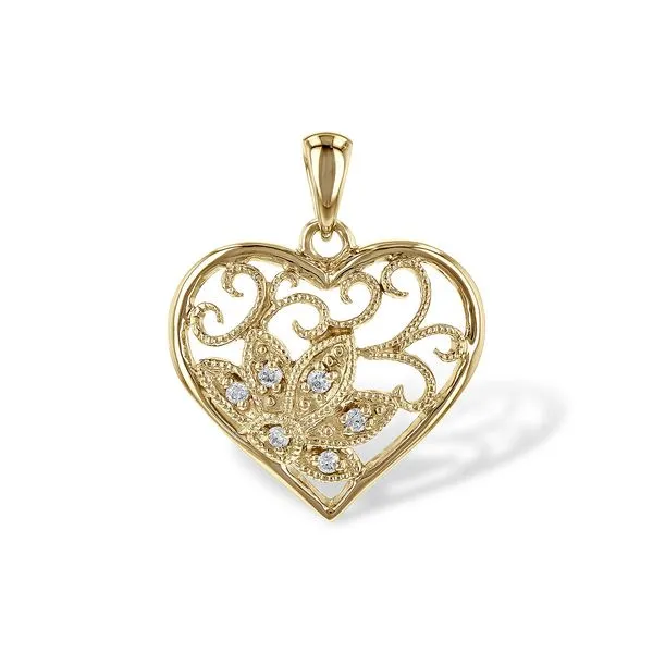 14KT Gold Pendant Diamond Showcase Longview, WA