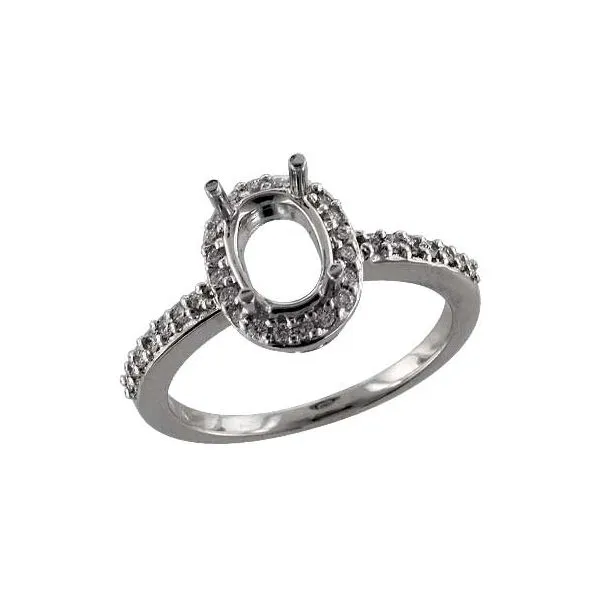 14KT Gold Semi-Mount Engagement Ring Diamond Showcase Longview, WA