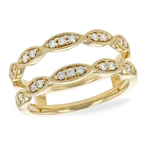 14KT Gold Ladies Wrap/Guard James Wolf Jewelers Mason, OH
