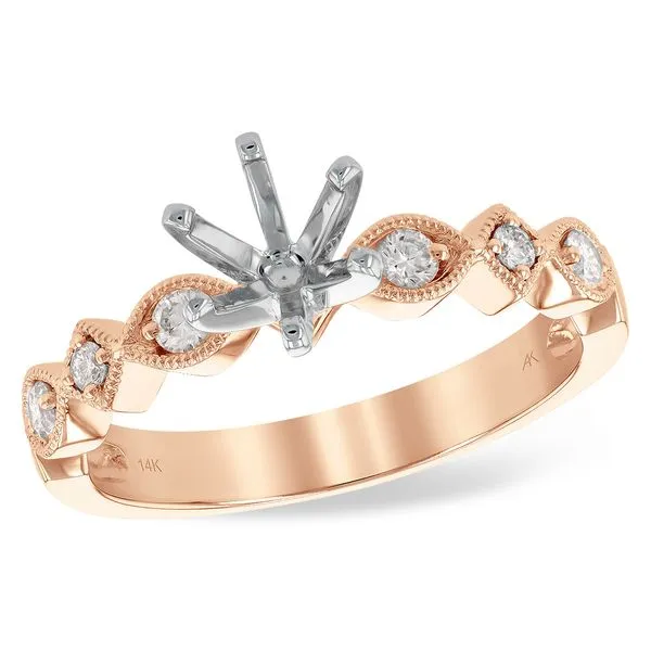 14KT Gold Semi-Mount Engagement Ring Richard's Jewelry Berne, IN