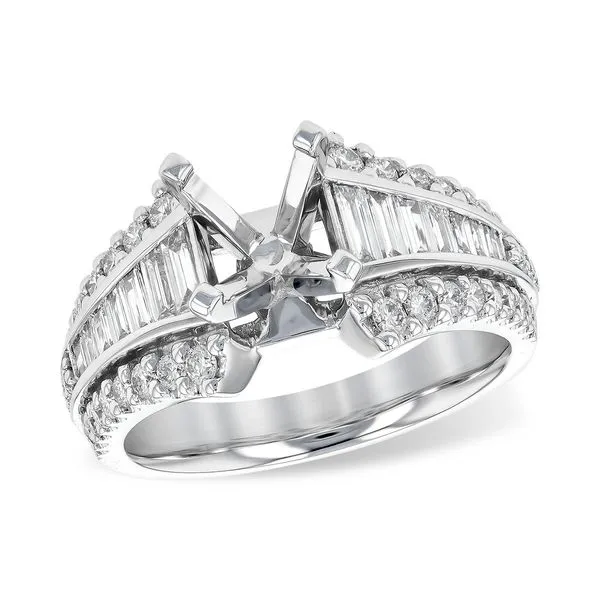 14KT Gold Semi-Mount Engagement Ring Diamond Showcase Longview, WA