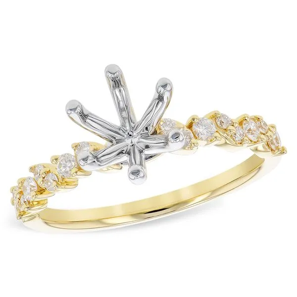 14KT Gold Semi-Mount Engagement Ring Diamond Showcase Longview, WA