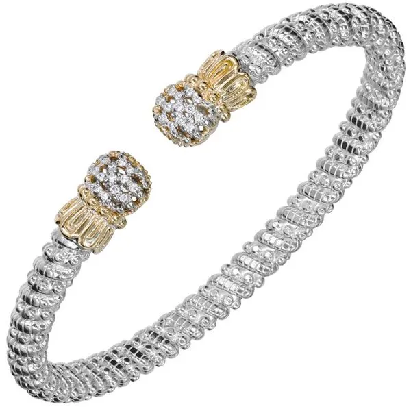 VAHAN - 14K Gold and Sterling Silver Diamond Bracelet Acori Diamonds & Design Friendswood, TX