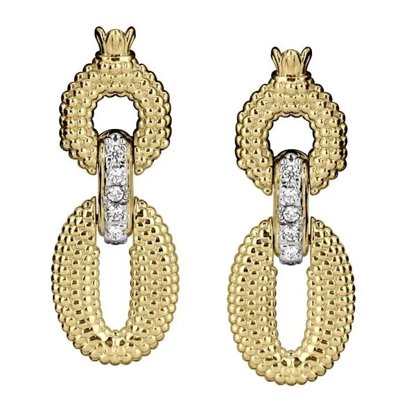 VAHAN - 14K Gold Diamond Earrings Acori Diamonds & Design Friendswood, TX