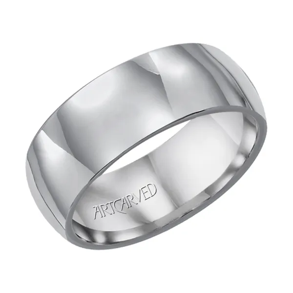 Gray Tungsten Carbide Wedding Band Ambassador Diamond Jewelers Tucson, AZ