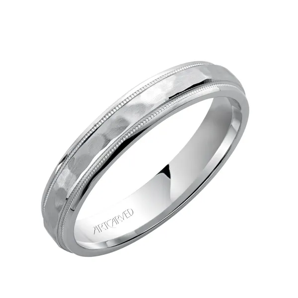 18K White Gold Wedding Band Baxter's Fine Jewelry Warwick, RI