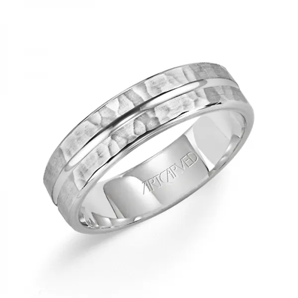 14K White Gold Wedding Band Ambassador Diamond Jewelers Tucson, AZ
