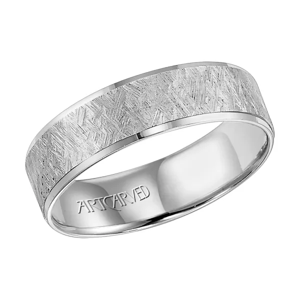 14K White Gold Wedding Band Ambassador Diamond Jewelers Tucson, AZ