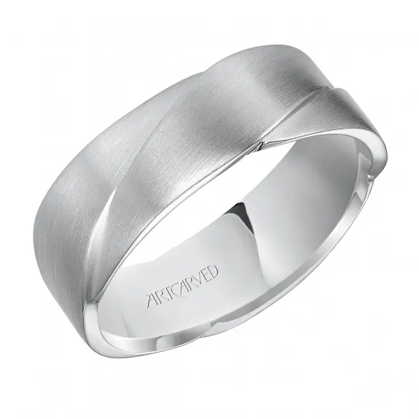 14K White Gold Wedding Band Ambassador Diamond Jewelers Tucson, AZ
