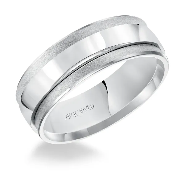 14K White Gold Wedding Band Ambassador Diamond Jewelers Tucson, AZ