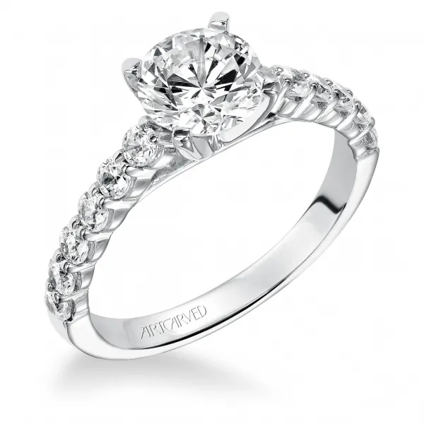 14K White Gold Engagement Ring Baxter's Fine Jewelry Warwick, RI