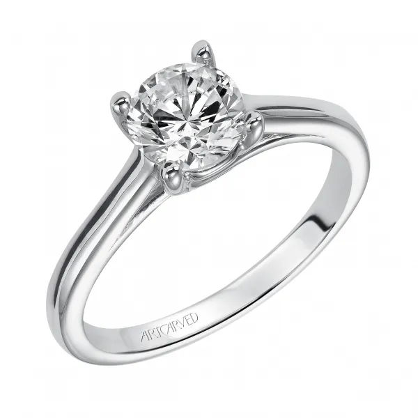 14K White Gold Engagement Ring Ambassador Diamond Jewelers Tucson, AZ