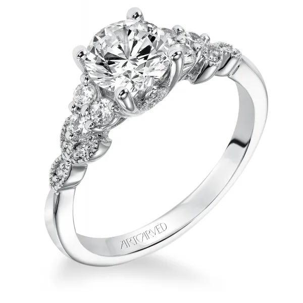 14K White Gold Engagement Ring Baxter's Fine Jewelry Warwick, RI