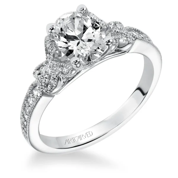 14K White Gold Engagement Ring Baxter's Fine Jewelry Warwick, RI