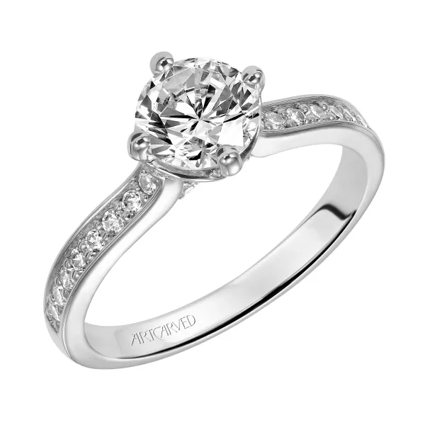 14K White Gold Engagement Ring Baxter's Fine Jewelry Warwick, RI