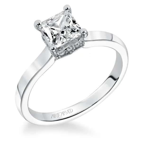14K White Gold Engagement Ring Baxter's Fine Jewelry Warwick, RI