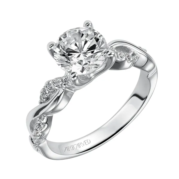 14K White Gold Engagement Ring Baxter's Fine Jewelry Warwick, RI