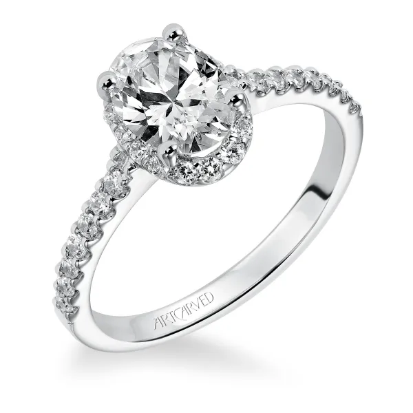 14K White Gold Engagement Ring Baxter's Fine Jewelry Warwick, RI