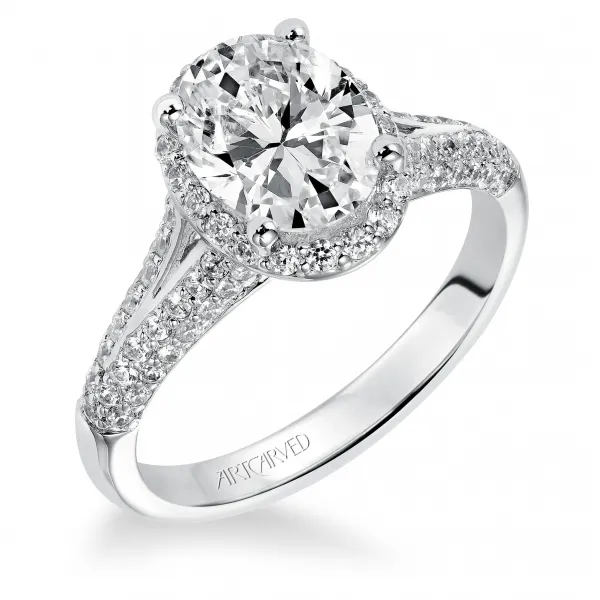 14K White Gold Engagement Ring Baxter's Fine Jewelry Warwick, RI