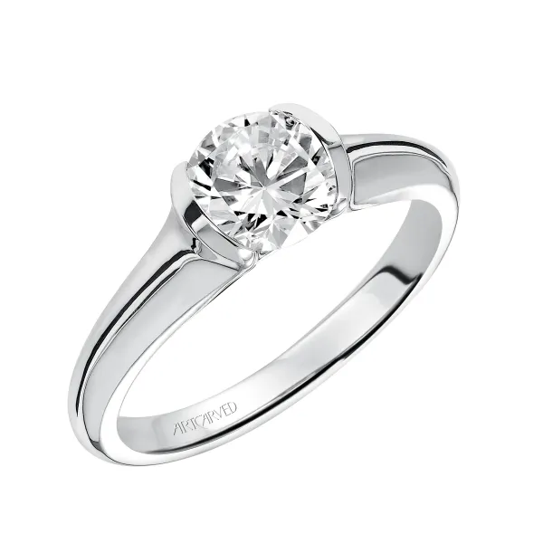 14K White Gold Engagement Ring Ambassador Diamond Jewelers Tucson, AZ