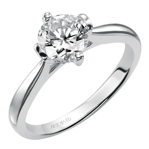 14K White Gold Engagement Ring Ambassador Diamond Jewelers Tucson, AZ