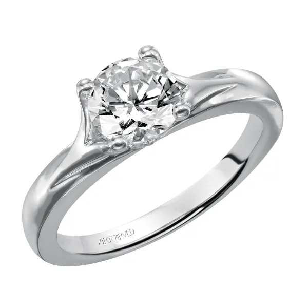 14K White Gold Engagement Ring Ambassador Diamond Jewelers Tucson, AZ