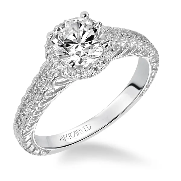 14K White Gold Engagement Ring Baxter's Fine Jewelry Warwick, RI