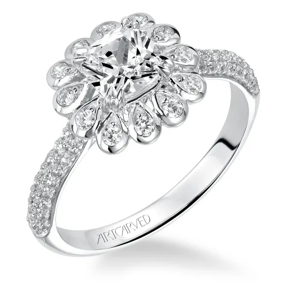 14K White Gold Engagement Ring Baxter's Fine Jewelry Warwick, RI