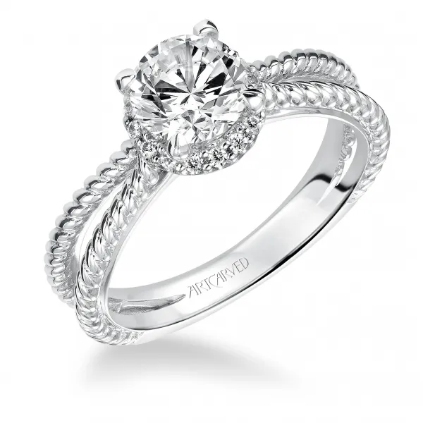 14K White Gold Engagement Ring Baxter's Fine Jewelry Warwick, RI