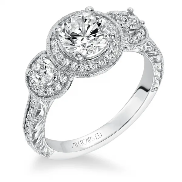 14K White Gold Engagement Ring Baxter's Fine Jewelry Warwick, RI