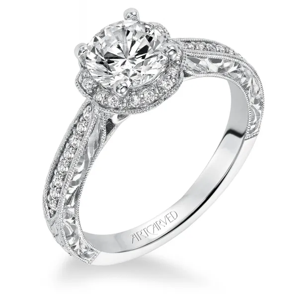 14K White Gold Engagement Ring Baxter's Fine Jewelry Warwick, RI