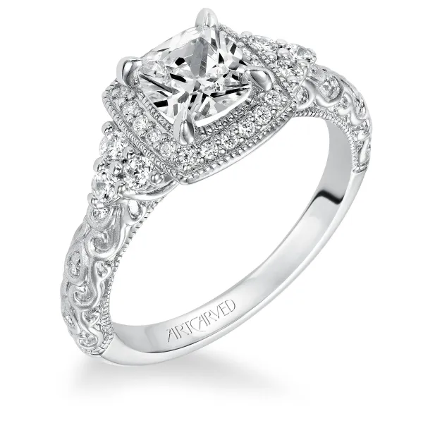 14K White Gold Engagement Ring Baxter's Fine Jewelry Warwick, RI