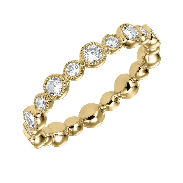 14K Yellow Gold Anniversary Band Baxter's Fine Jewelry Warwick, RI