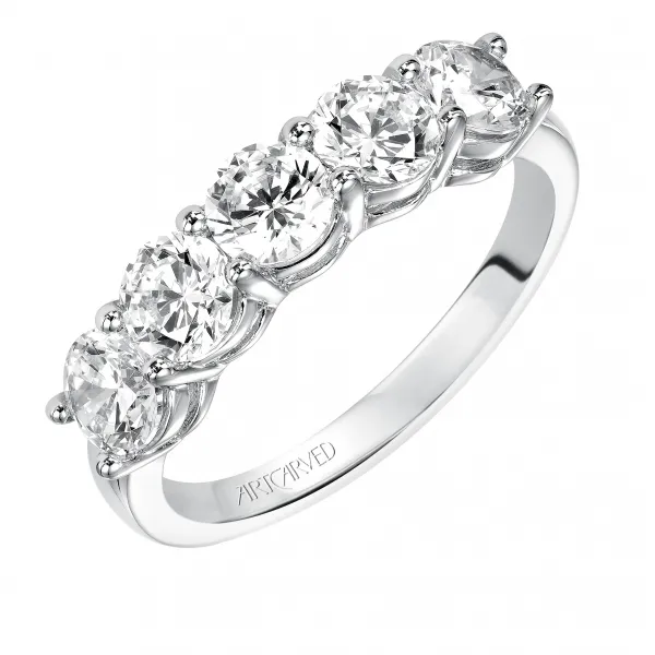 14K White Gold Anniversary Band Ambassador Diamond Jewelers Tucson, AZ