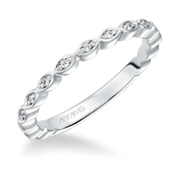 14K White Gold Anniversary Band Ambassador Diamond Jewelers Tucson, AZ