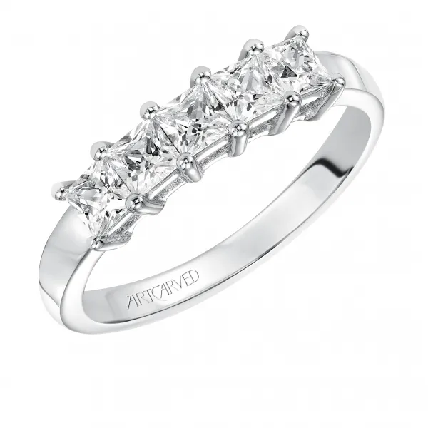 14K White Gold Anniversary Band Ambassador Diamond Jewelers Tucson, AZ