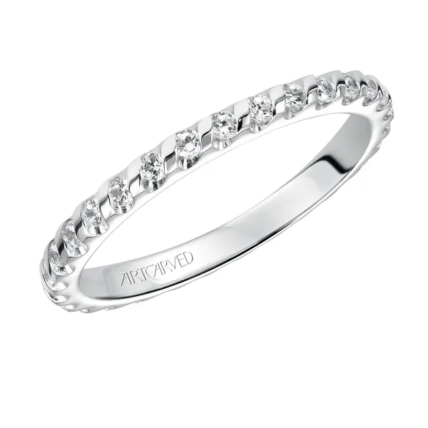 14K White Gold Anniversary Band Ambassador Diamond Jewelers Tucson, AZ