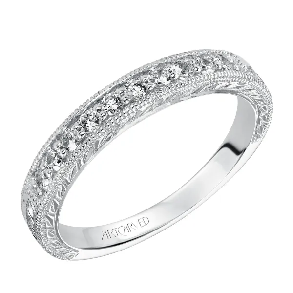 14K White Gold Anniversary Band Ambassador Diamond Jewelers Tucson, AZ