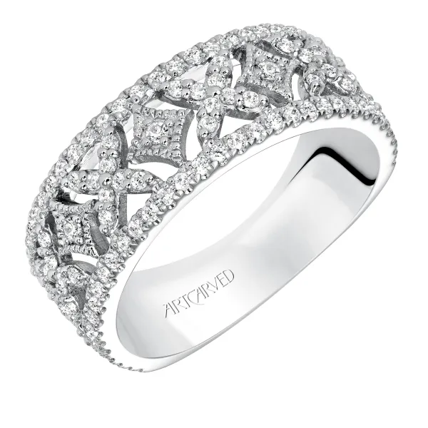 14K White Gold Anniversary Band Ambassador Diamond Jewelers Tucson, AZ